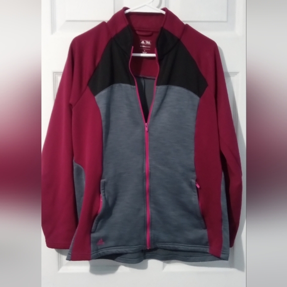 Adidas Black and Gray Utility Jacket Athletic Style - Picture 1 of 4